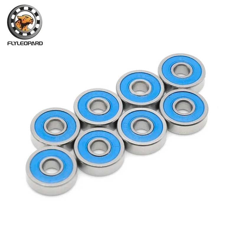 5 개/몫 686 2RS 6x13x5mm 고품질 소형 볼 베어링 686RS ABEC7 6*13*5 블루 씰 모델 베어링 RC 베어링