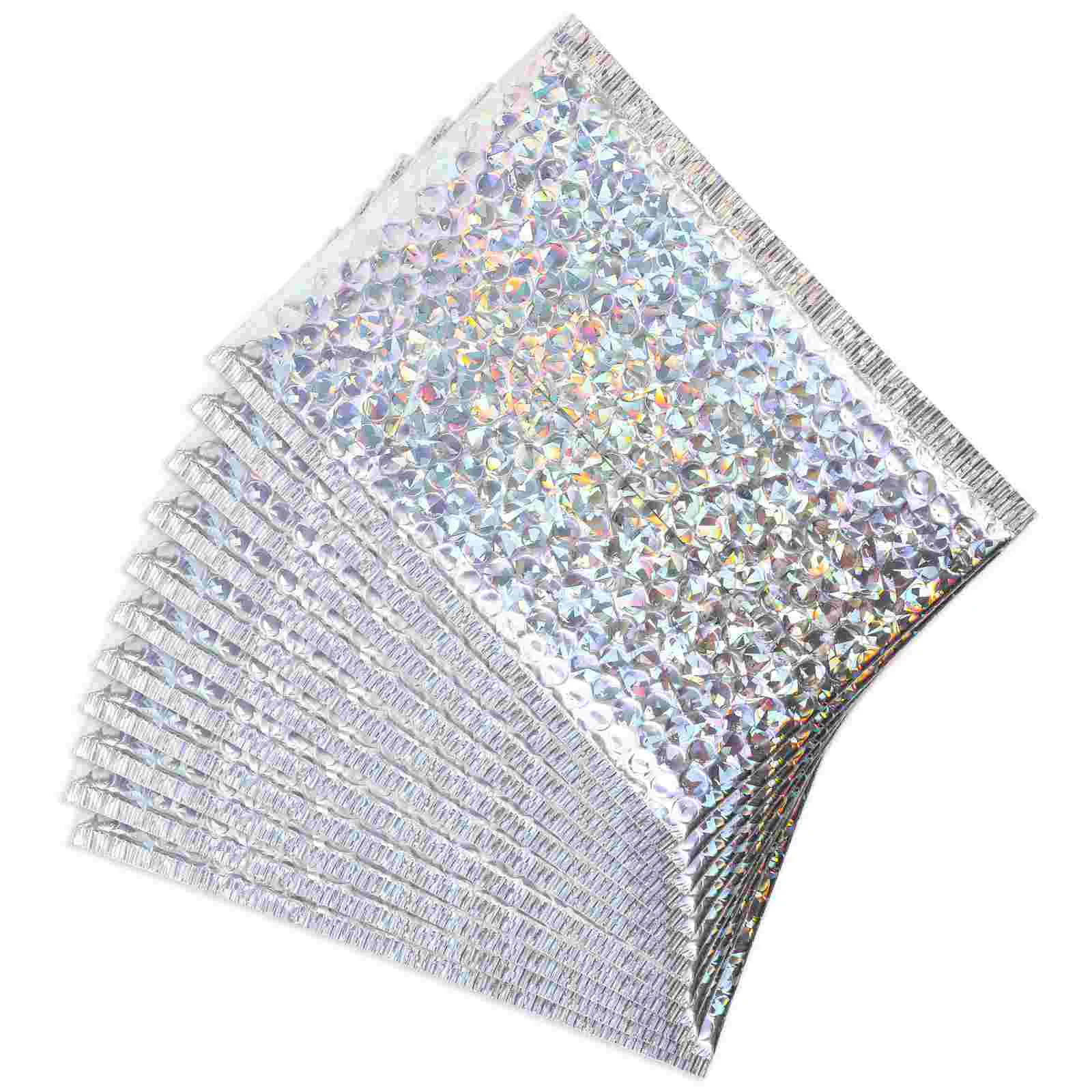

20pcs Bubble Packaging Bags Shipping Bags Self Adhesive Storage Bags for Mailing Package