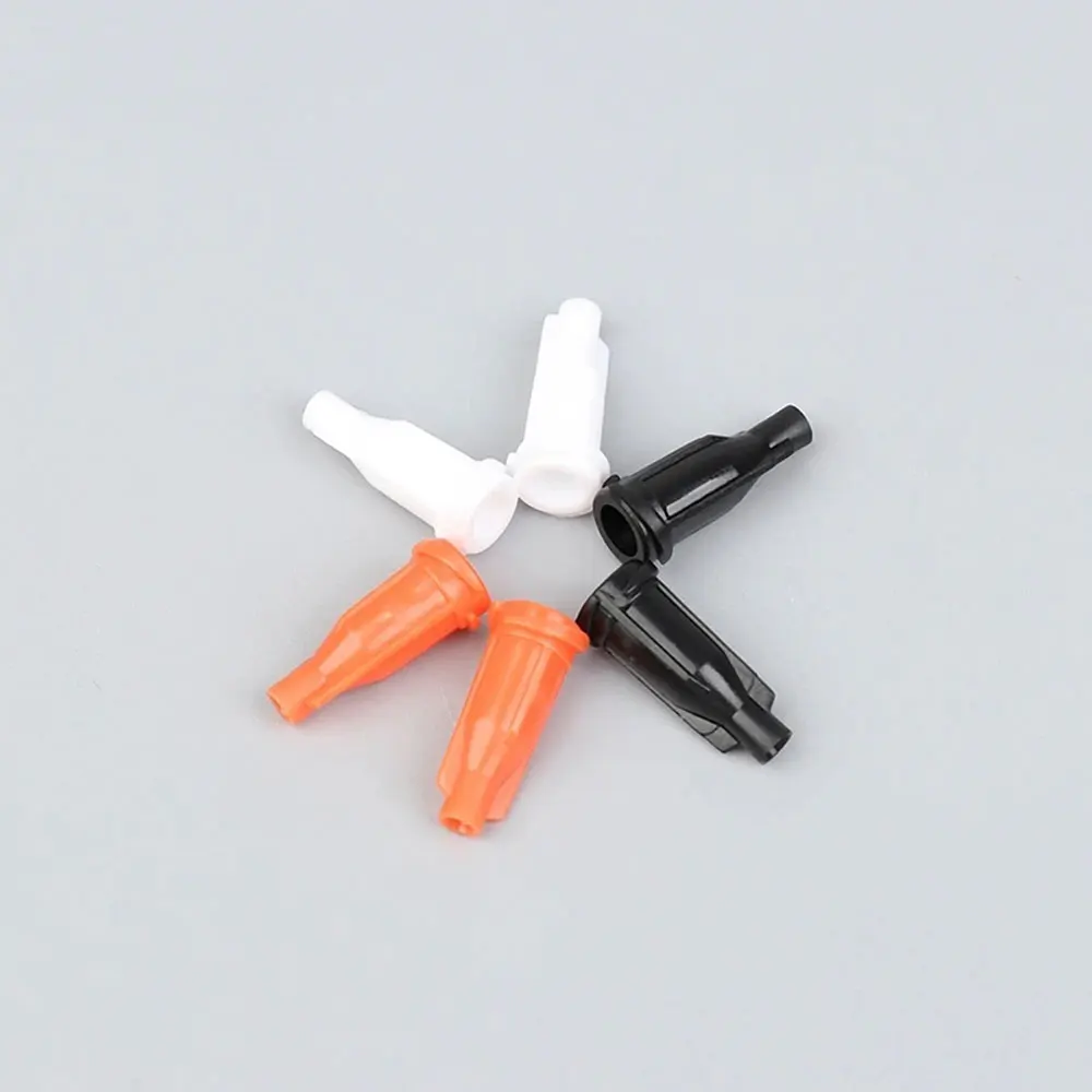 50pcs Syringe plug screw needle Precision Tips Liquid Dispenser Syringe Needles Gauge Tips Glue Dispensing 6