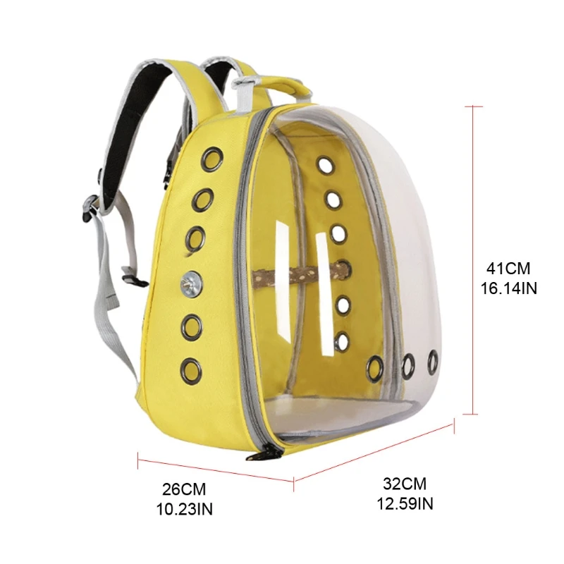 Bird Backpack for Carrier Parrot Bag Cage for Carrier for Travel, Hiking and Out