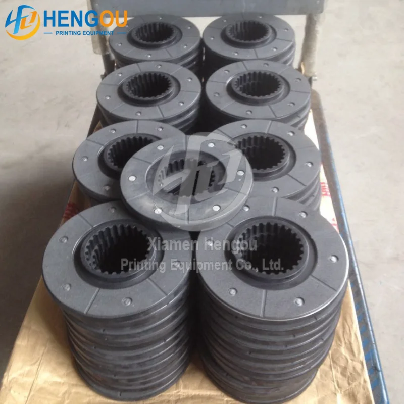 

good quality Roland printing machine part main motor brake pad 25 teeth