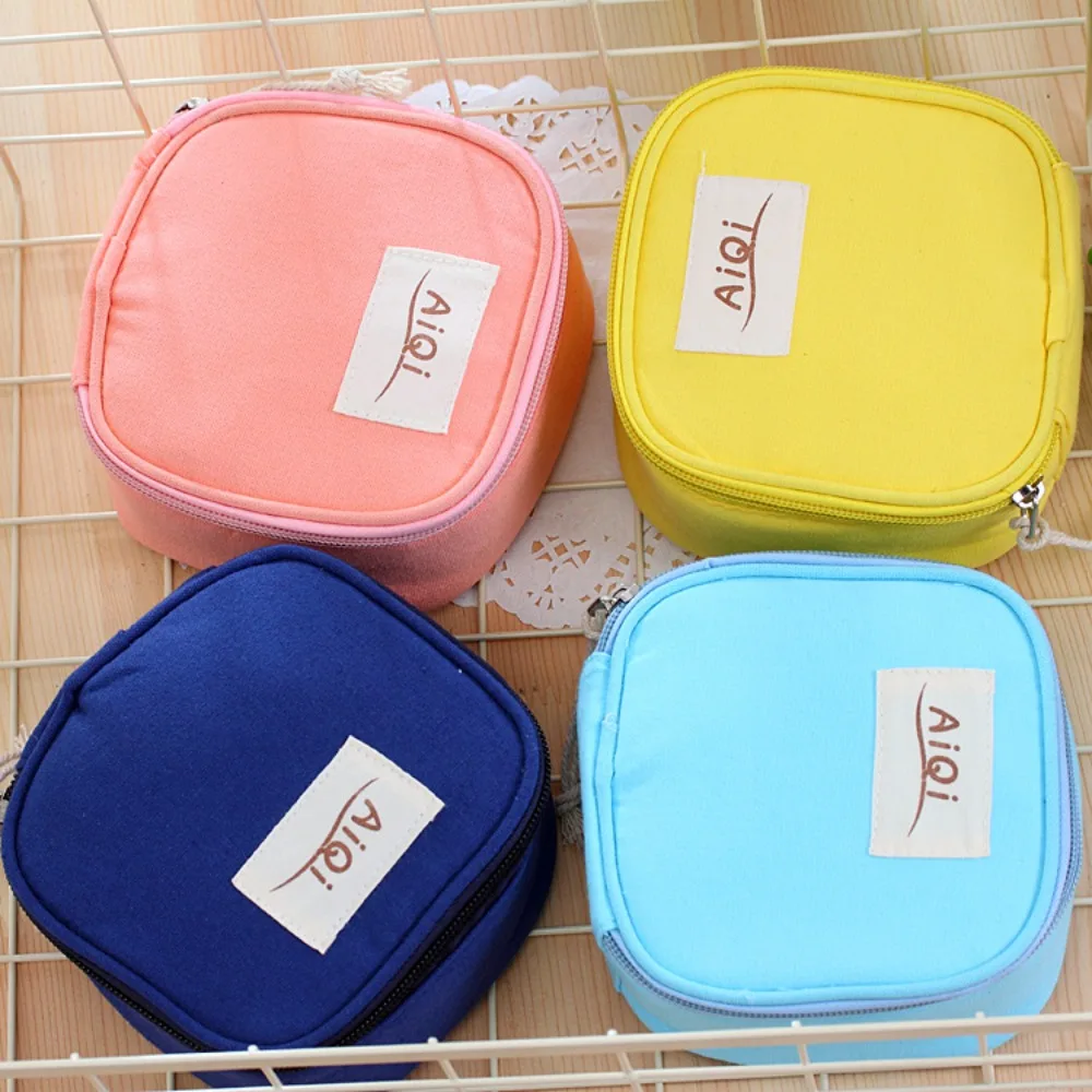

Data Cables Organizer Travel Accessories Portable Makeup Lipstick Storage Bag Cosmetic Bag Sanitary Pad Pouches