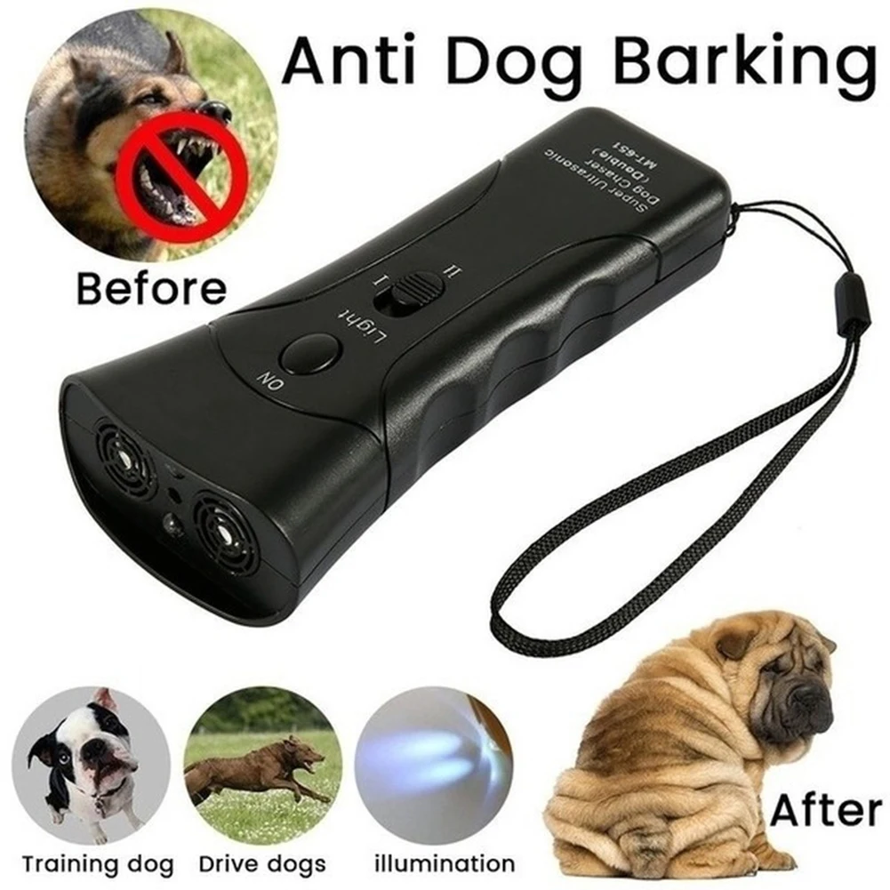 LED Ultrasonic Anti Barking Dog Repeller Device