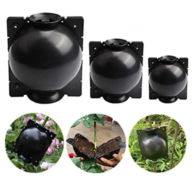 Garden Orchard Plants Grafting Rooting Box Reusable Cutting Garden Rooting Clone Propagation Ball Breeding Equipment for Sapling 4