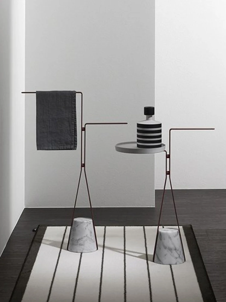 

A few creative kitchen, bathroom, bathroom, bathroom, floor towel rack without punching.
