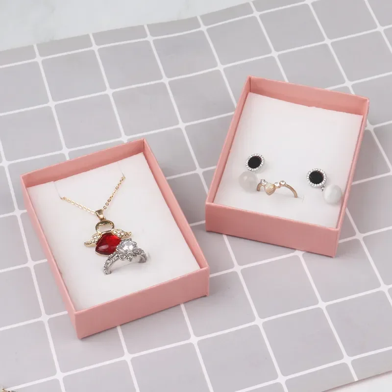 Velvet Metal Necklace Holder and Cardboard Jewelry Gift Box with Butterfly Bow – Sponge... - SKU VMNH1054 - UGI Packaging