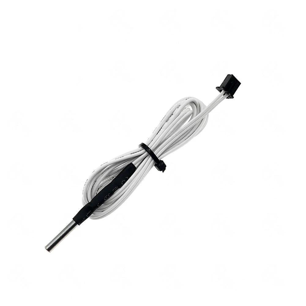 100K Ohm NTC 3950 Thermistor Sensor with Cable - Temperature Sensor with 1M Line for 3D Printer Accessories