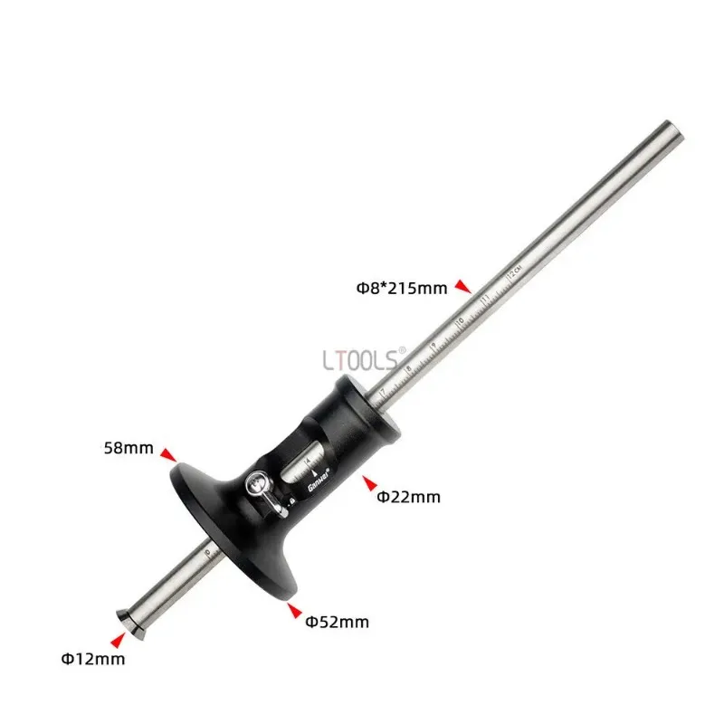 Woodworking European Style Scriber Parallel Drawing of Lines Using A Hard Alloy Blade Woodworking Wheel Marking Gauge 0-12mm DIY