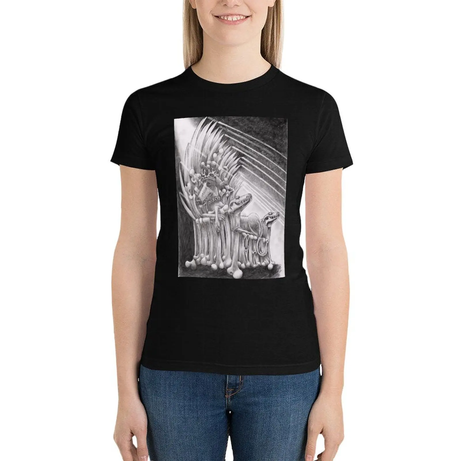 

Game Of Bones T-Shirt summer tops plus size tops Women's t-shirt