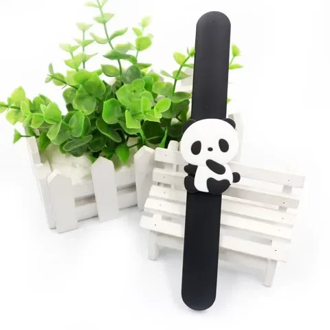 

Baby Shower Decoration Panda Rubber Bracelet/Necklace Birthday Party Decorations Kids Tropical Jungle Party Decoration Supplies