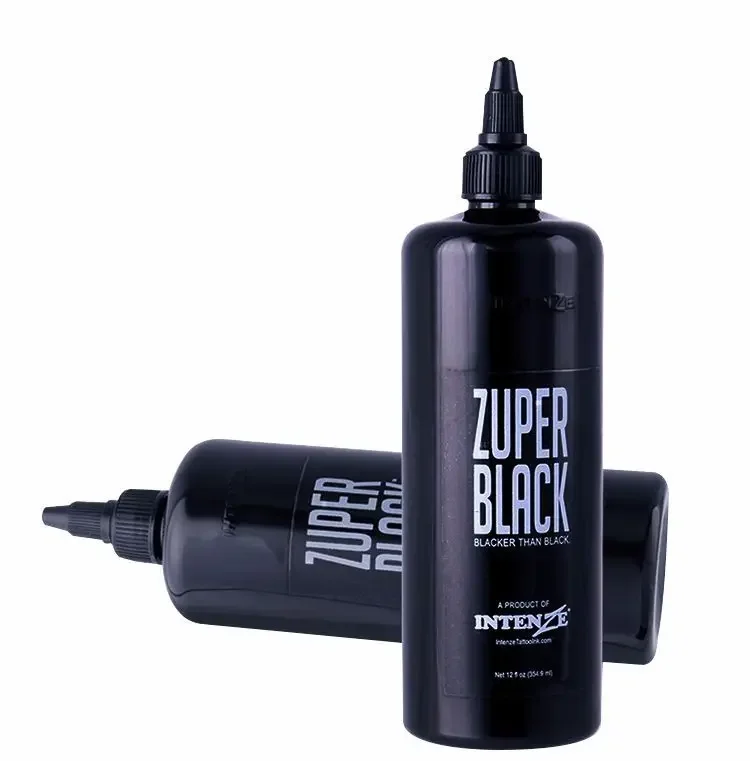 

Large Bottle ZUPER BLACK Tattoo Ink (30ml,60ml,120ml,360ml) Tattoo Supplies