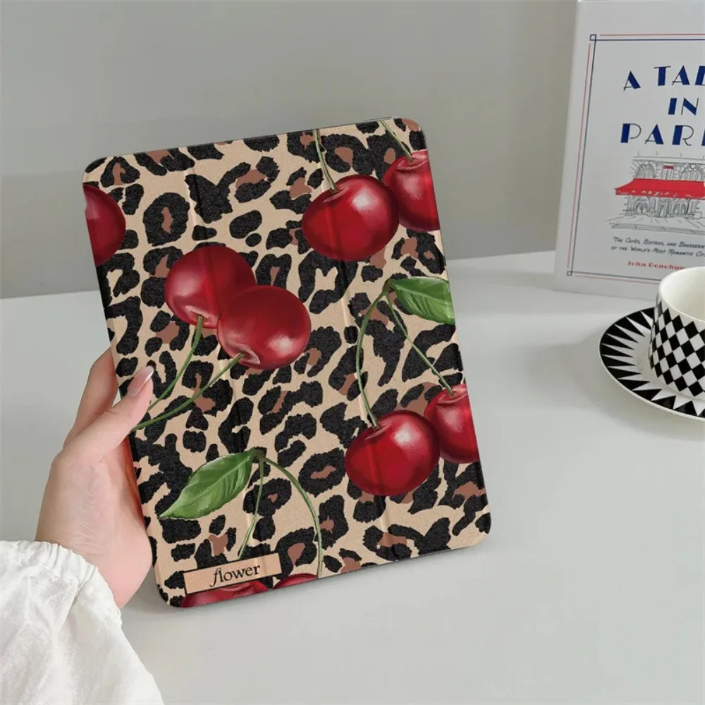Chic Leopard Print Tablet Case