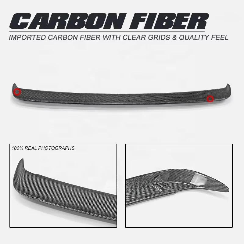Rear Spoiler Suitable for COROLLA 1998-2000 AE110 IS Style 4 Door Saloon High-quality Carbon Fibercustom