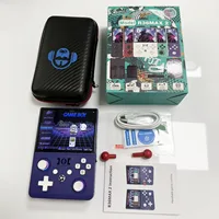 Nouvelle console de jeu portable rétro R36MAX Ⅱ 4,5 pouces, écran IPS HD 1024x768, système Linux open source portable avec 2 joysticks 3