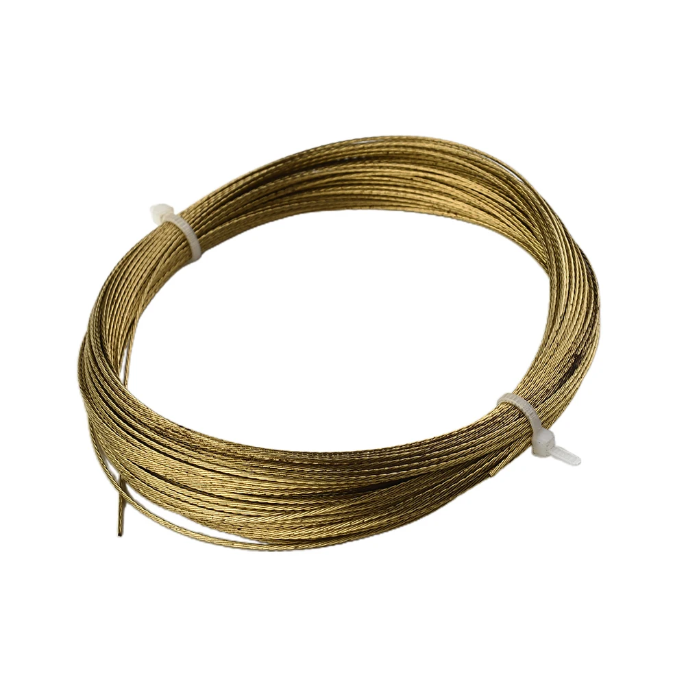 

Car Windscreen Glass Cutting Cut Out Braided Removal Wire Gold Roll 22m 0.8mm Durable High Quality Materials Car Repair Tool