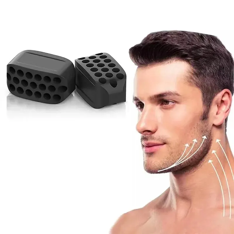 Silicone Jaw Exerciser & Facial Toner - Jawline and Neck Toning Beauty Tool