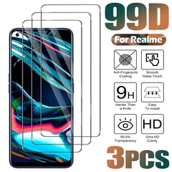 Premium 3-Pack Full Cover Tempered Glass Screen Protector - Enhanced Durability and Clarity for 3PCS (For Realme 6 Pro)