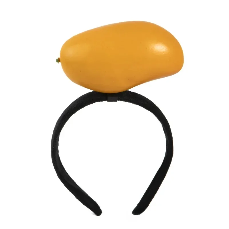 Artificial mango headband