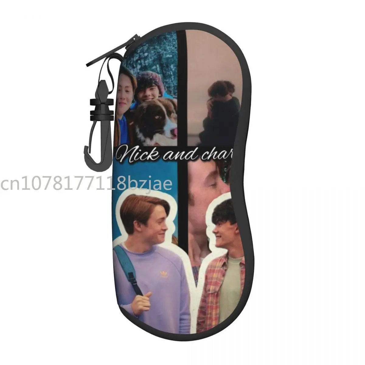 

Heartstopper Lover Nick And Charlie Glasses Case Printing Box Glasses Protector Protector Sunglasses Box