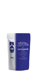 NPK Industries RAW potassium 8 oz ounce package