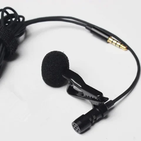 

Mini 1.45m Portable Clip-on Lapel Lavalier Condenser Microphone Mic Wired Mikrofon/Microphone For Phone For Laptop