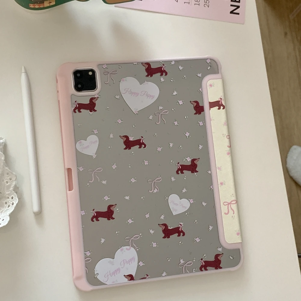 Bow Puppy Tablet Case For Apple iPad