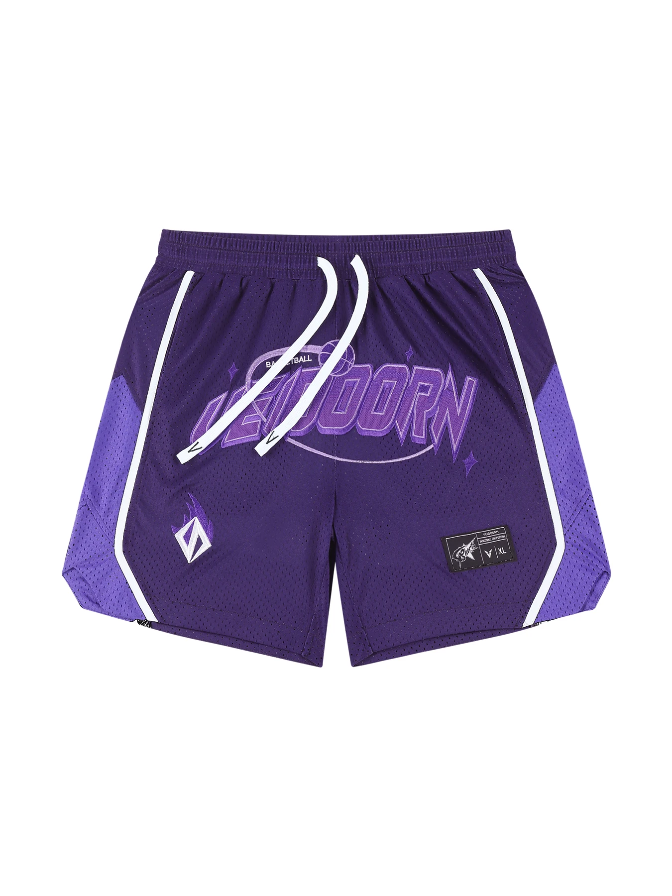 Stylish Elastic Waistband Shorts