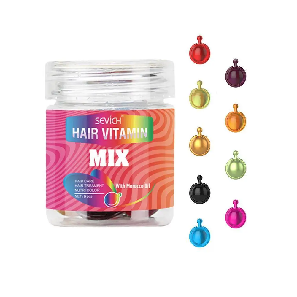 30pcs Mixed Hair Vitamin Capsule Set Keratin Complex Oil Hair Moroccan