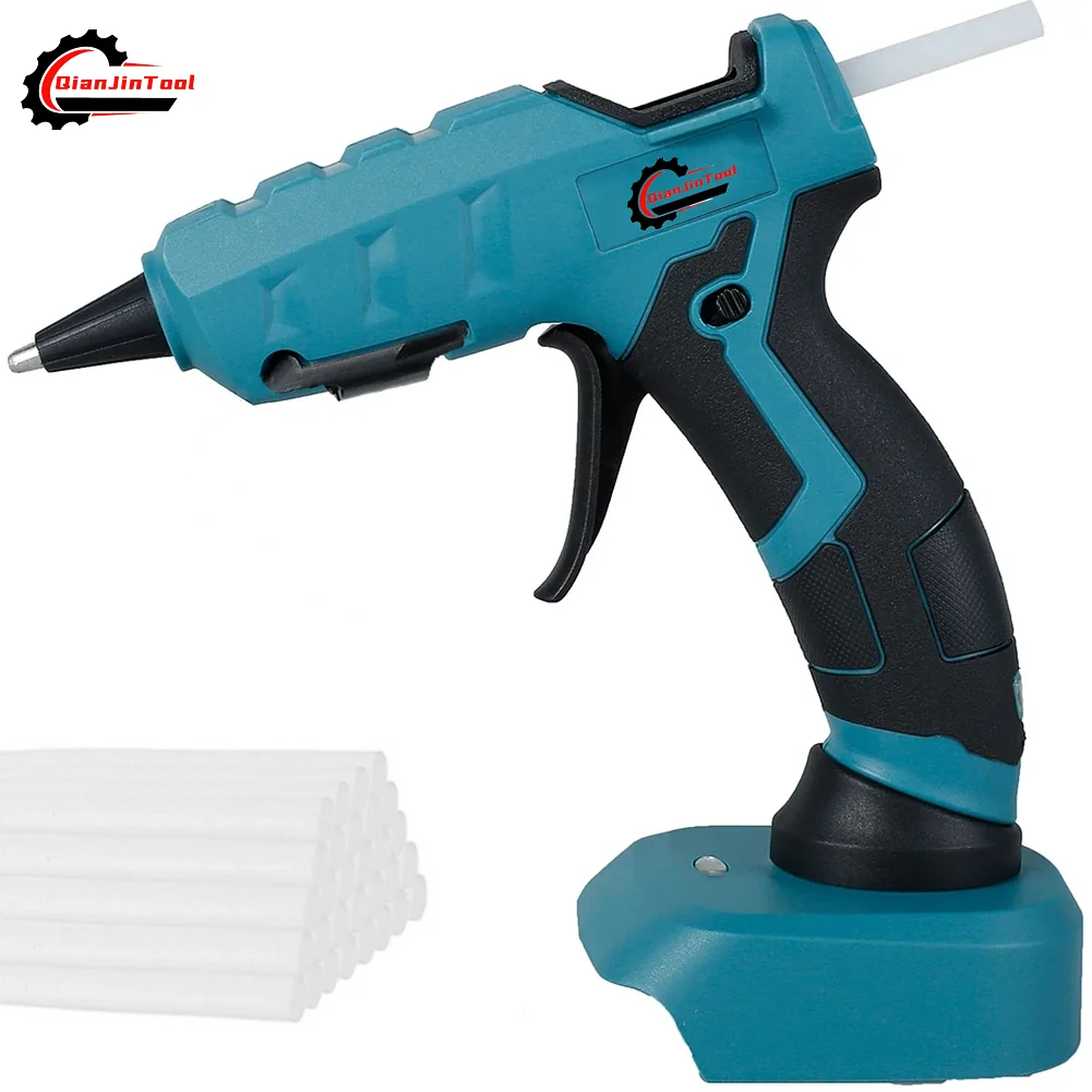 Cordless Hot Melt Glue Gun Glue Rod Stick Electric Dispensing Gun Crafts Home Repair DIY Power Tool Fit For Makita 18V Battery