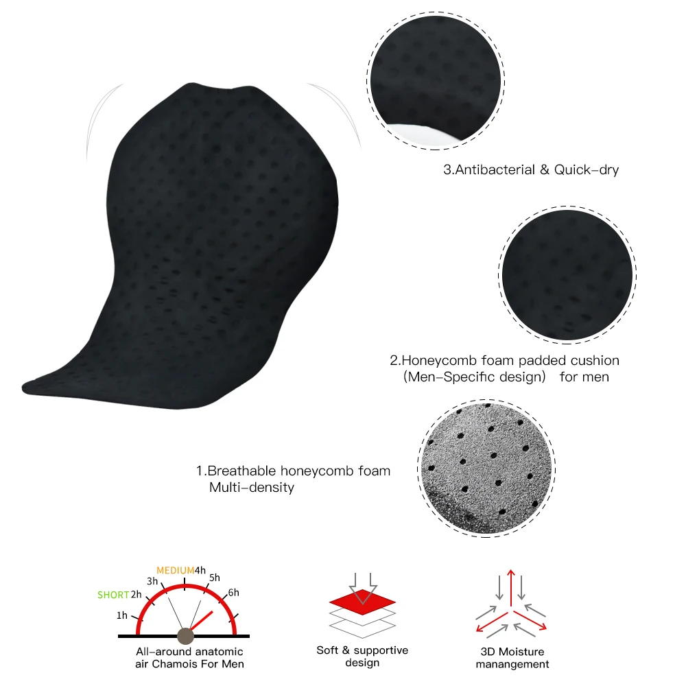 MEN Cycling Bib Pants Spring Autumn Cycling Long Pants Breathable Quick Dry Bicycle Tights High Density Pro Pad Bike cycling pants cycling bib pants