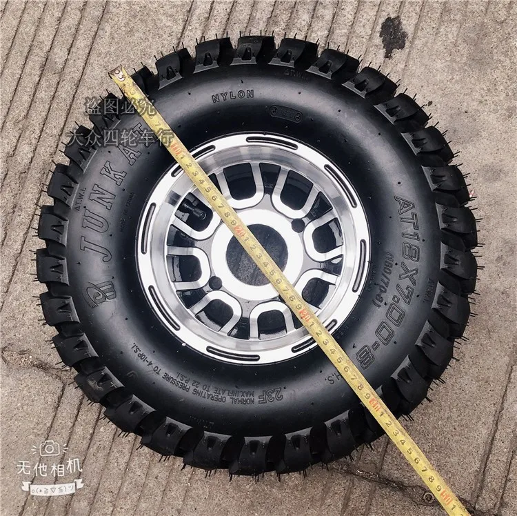 Musliminch Square Road Fuoristrada Pneumatico In Alluminio Gruppo Ruota Per Buggy Quad Bike 50Cc 110Cc 150Cc 200Cc Cargo Atv Go Kart