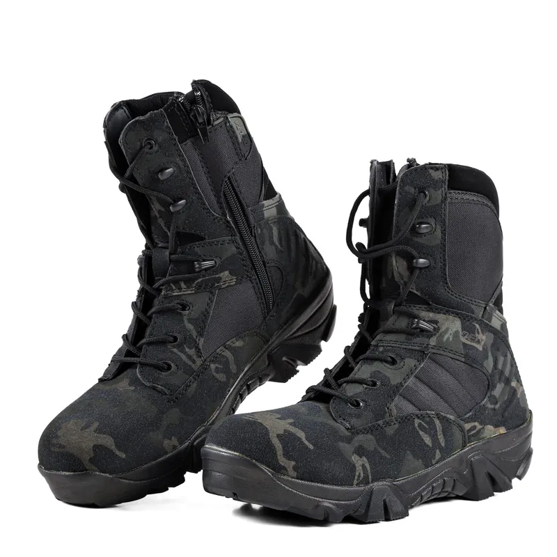 Men's Boots 2023 New Military Combat Shoes For Men Outdoor Sport Climb Mountains Cross Country Men Sneakers sapatos masculinos