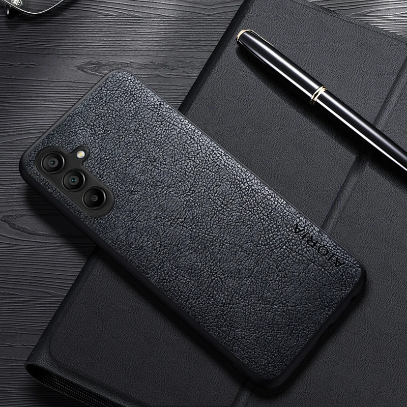 Luxury Leather Business Cover with Simple Design - Premium Case