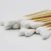 100/200Pcs Swabs 6'' Long Wood Handle Sturdy Cotton Applicator Swab Q-tip Drop Shipping 3