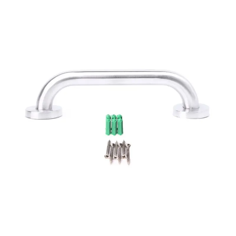 25cm Bathroom Shower Tub Handrail Stainless Steel Safety Toilet Support Rail Gra Dropship