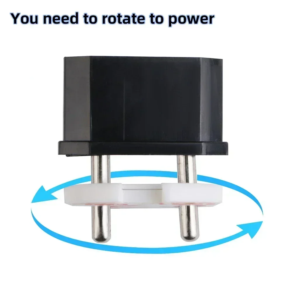 1/10pcs Electrical Outlet Protection Baby Child EU Power Socket Safety Guard Anti Electric Shock Plugs Protector Rotate Covers socket covers
