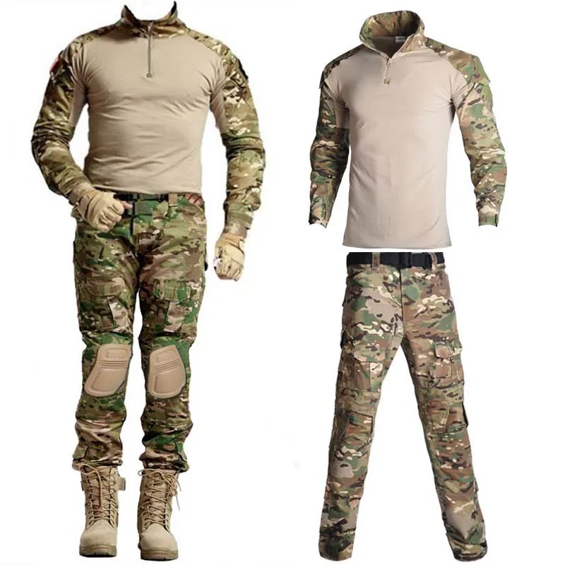 Outdoor Airsoft Paintball Tactical Shirt Cargo Pants Combat Uniform