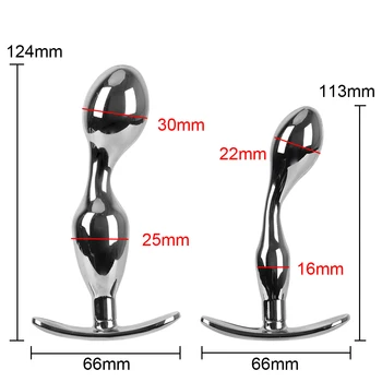 Metal Butt Plug Anal Beads Women Dildos Men Prostate Massager Female Masturbator Sex Toys For Adult Games 18 Erotic Product Shop 6