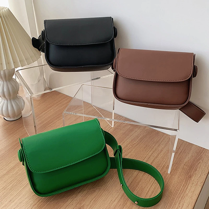 

Retro Casual Women's Tote Shoulder Bag Fashion Texture Versatile Crossbody Bags PU Leather Buckle Handbags Luxury Designer New