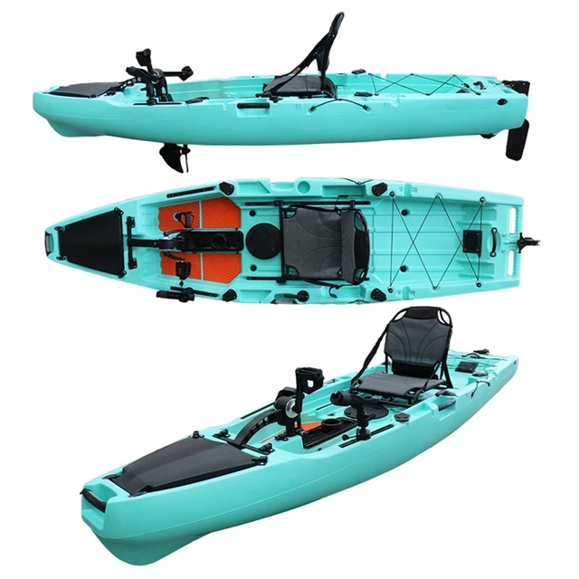 New Arraived Vicking New Design Single Sit On Top Pedal Fishing Kayak For 1  Person