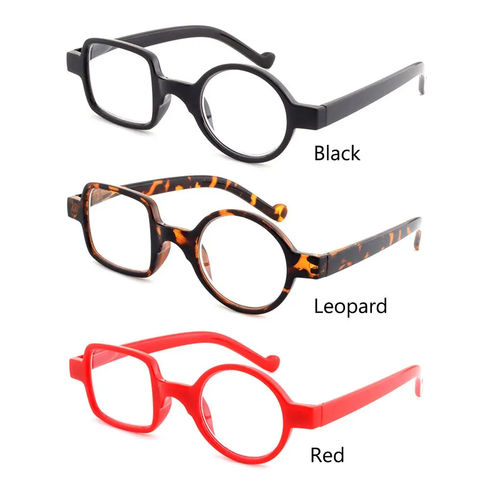 Vintage Chic Round Square Frame Presbyopic Eyeglasses