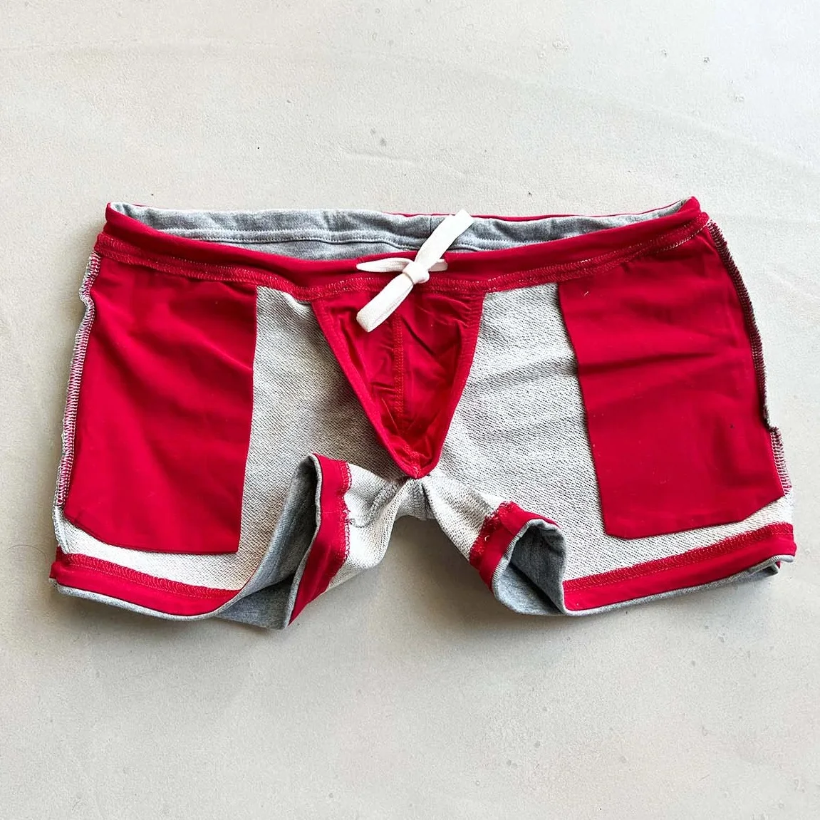 SEOBEAN-COLOURWAY CONTRAST SHORTS for Men, Casual Shorts, 100% Cotton, Breathing Jogging, Athletic, Gym 6