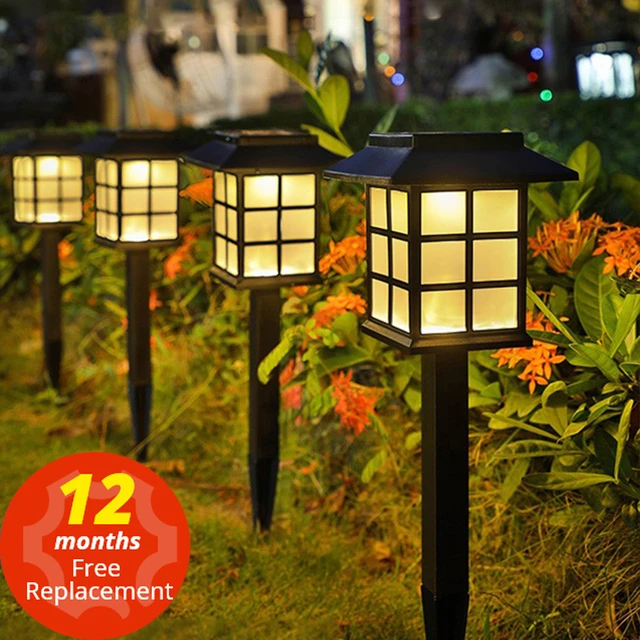 Lampadaire Solaire Paysage Lampe Pelouse Extérieure LED Lampadaire étanche  Jardin Extérieur Cour Lampe Décorative - AliExpress