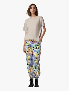 سراويل غير رسمية رفيعة مع أفاتار لطيف للسيدات ، بنطال بأرجل مضاد للبعوض ، أرجل رياضية خارجية ، واقي من الشمس ، الربيع والصيف 6