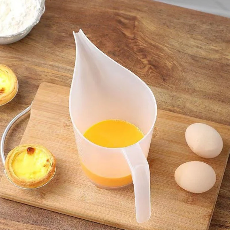 Household Plastic Measuring Cup Transparent with Scale Cup Measuring Size  Cup Kitchen Baking Measuring Tool Set