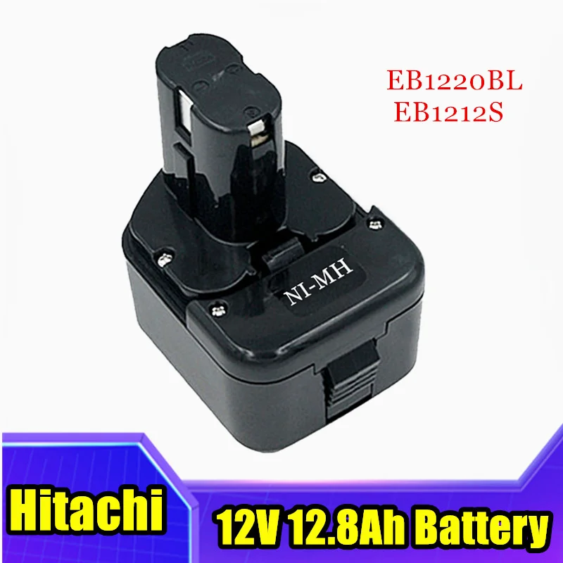 

12V 12.8Ah Battery EB1214S 12V EB1220BL EB1212S WR12DMR CD4D DH15DV C5D DS 12DVF3 Rechargeable