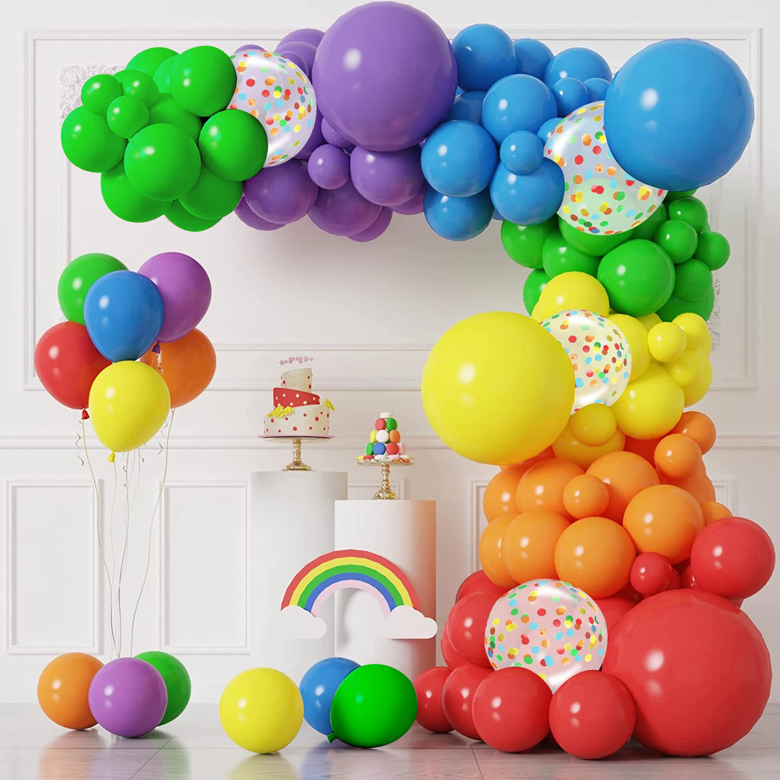 96Pcs Reusable Balloon Kit 2