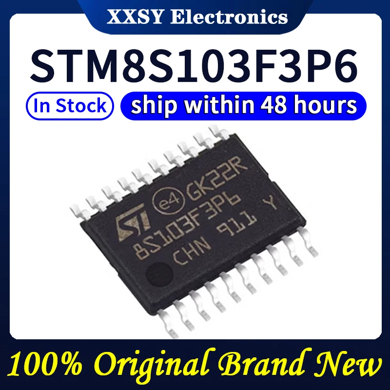 

STM8S103F3P6 TSSOP20 8S103F3P6 Высокое качество 100% оригинальный новый