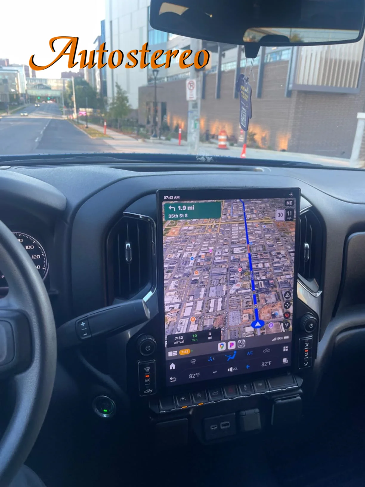 15.6 Android 13 Car Radio for GMC Sierra Denali Silverado 2019 2020 2021 2022 20
