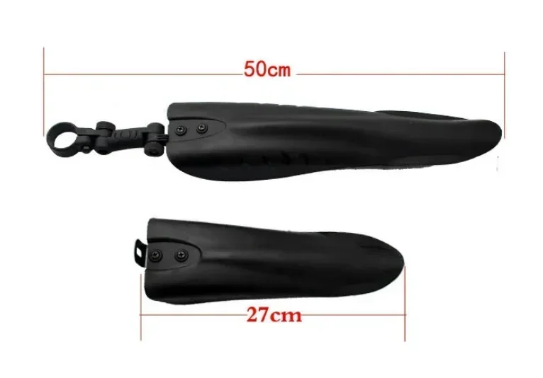 2PCS 자전거 펜더 MTB 자전거 전면 후면 타이어 휠 펜더 MTB 도로 진흙 가드 자전거 액세서리 자전거 부품